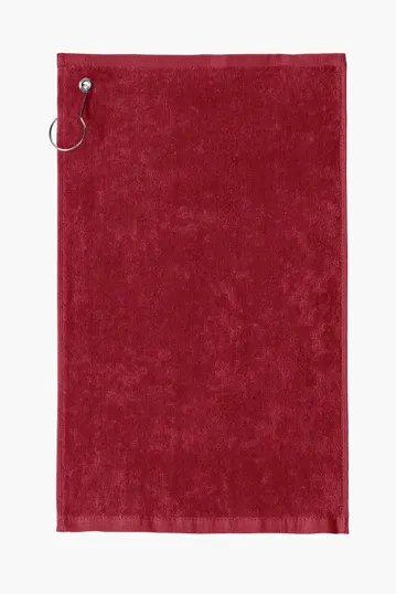 Port Authority Grommeted Hemmed Towel — view 3