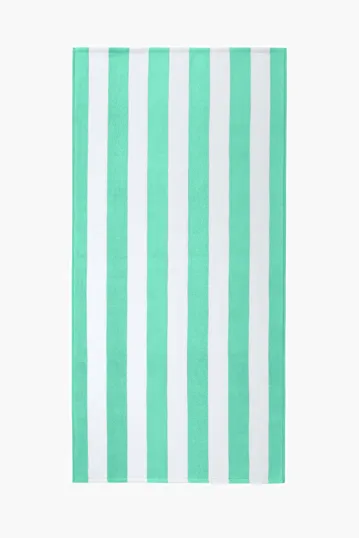 Port Authority Value Cabana Stripe Beach Towel — view 3