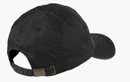Port Authority Garment-Washed Cotton Twill Cap — view 3