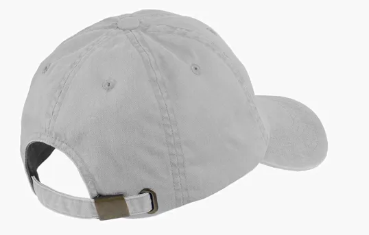 Port Authority Garment-Washed Cotton Twill Cap — view 4