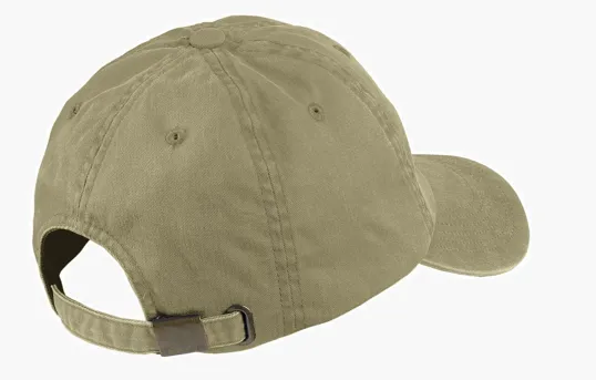 Port Authority Garment-Washed Cotton Twill Cap — view 9