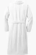 Port Authority Checkered Terry Shawl Collar Robe — view 3