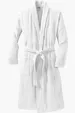 Port Authority Checkered Terry Shawl Collar Robe — view 2