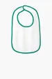 Rabbit Skins Infant Contrast Trim Terry Bib — view 2