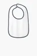 Rabbit Skins Infant Contrast Trim Terry Bib — view 4