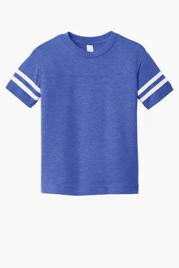 Rabbit Skins Toddler Football Fine Jersey Tee — view 4