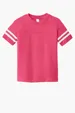 Rabbit Skins Toddler Football Fine Jersey Tee — view 2