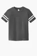 Rabbit Skins Toddler Football Fine Jersey Tee — view 5