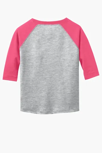 Rabbit Skins Toddler Baseball Fine Jersey Tee — view 9