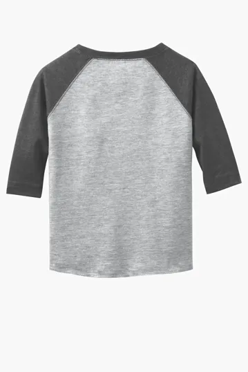 Rabbit Skins Toddler Baseball Fine Jersey Tee — view 12