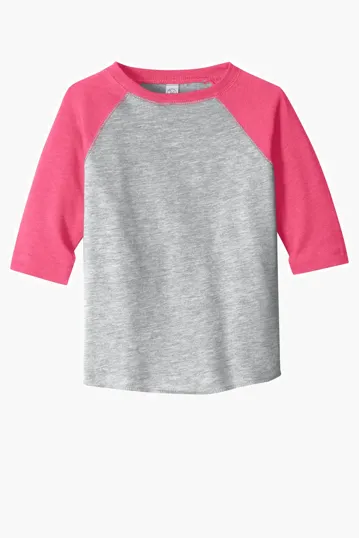 Rabbit Skins Toddler Baseball Fine Jersey Tee — view 3