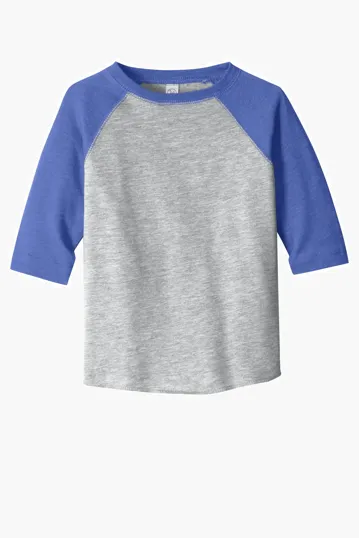 Rabbit Skins Toddler Baseball Fine Jersey Tee — view 5