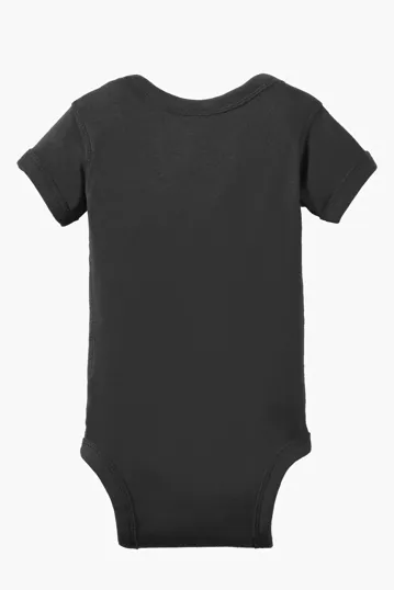Rabbit Skins Infant Short Sleeve Baby Rib Bodysuit — view 20