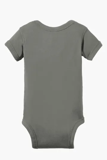 Rabbit Skins Infant Short Sleeve Baby Rib Bodysuit — view 21