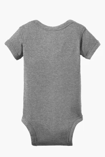 Rabbit Skins Infant Short Sleeve Baby Rib Bodysuit — view 22