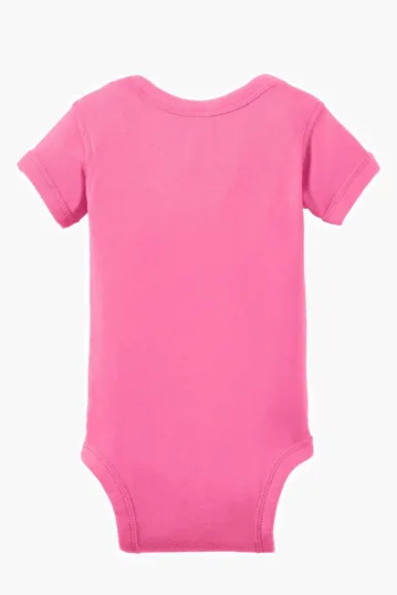 Rabbit Skins Infant Short Sleeve Baby Rib Bodysuit — view 24