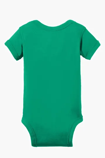Rabbit Skins Infant Short Sleeve Baby Rib Bodysuit — view 25