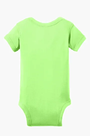 Rabbit Skins Infant Short Sleeve Baby Rib Bodysuit — view 26