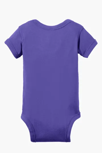 Rabbit Skins Infant Short Sleeve Baby Rib Bodysuit — view 31