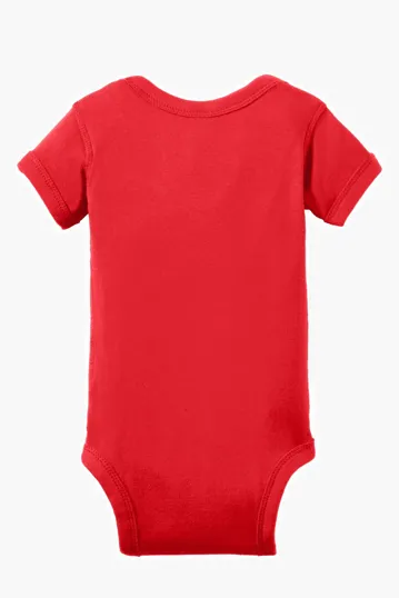 Rabbit Skins Infant Short Sleeve Baby Rib Bodysuit — view 32