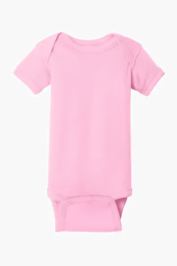 Rabbit Skins Infant Short Sleeve Baby Rib Bodysuit — view 12