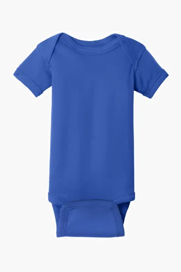 Rabbit Skins Infant Short Sleeve Baby Rib Bodysuit — view 15