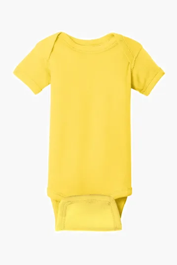 Rabbit Skins Infant Short Sleeve Baby Rib Bodysuit — view 18