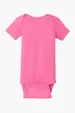 Rabbit Skins Infant Short Sleeve Baby Rib Bodysuit — view 6