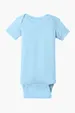 Rabbit Skins Infant Short Sleeve Baby Rib Bodysuit — view 9