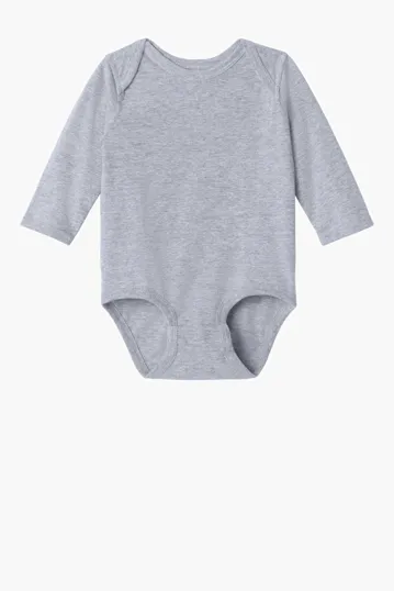 Rabbit Skins Infant Long Sleeve Jersey Bodysuit — view 2