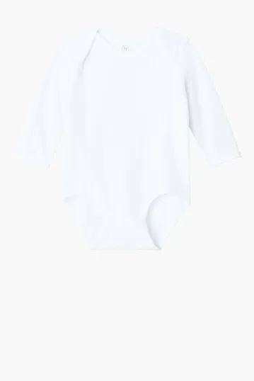 Rabbit Skins Infant Long Sleeve Jersey Bodysuit — view 5