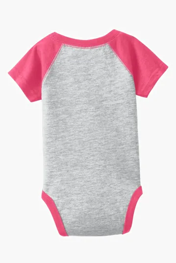 Rabbit Skins Infant Baseball Fine Jersey Bodysuit — view 6