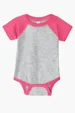 Rabbit Skins Infant Baseball Fine Jersey Bodysuit — view 2