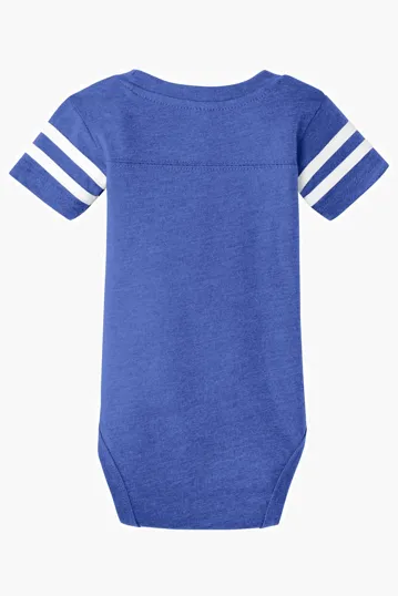 Rabbit Skins Infant Football Fine Jersey Bodysuit — view 10