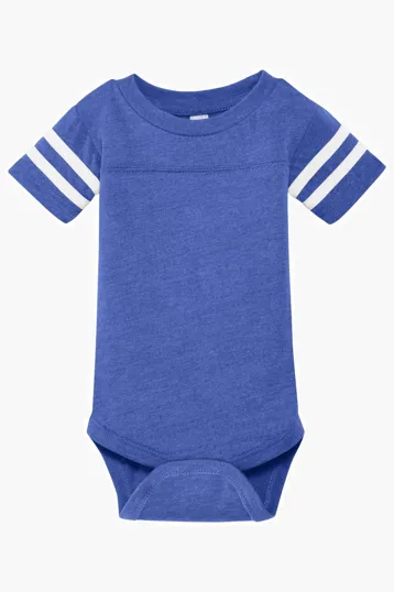 Rabbit Skins Infant Football Fine Jersey Bodysuit — view 5