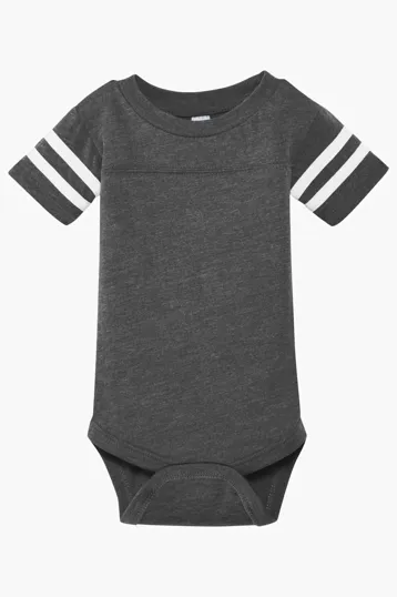 Rabbit Skins Infant Football Fine Jersey Bodysuit — view 6