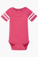 Rabbit Skins Infant Football Fine Jersey Bodysuit — view 3