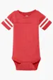 Rabbit Skins Infant Football Fine Jersey Bodysuit — view 4