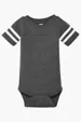 Rabbit Skins Infant Football Fine Jersey Bodysuit — view 6