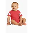 Rabbit Skins Infant Football Fine Jersey Bodysuit