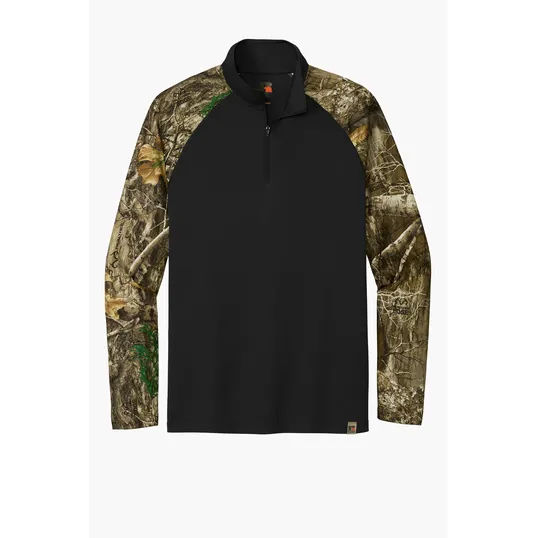 Russell Outdoors Realtree Colorblock Performance 1/4-Zip — view 2
