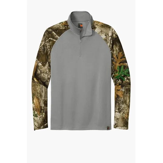 Russell Outdoors Realtree Colorblock Performance 1/4-Zip — view 3