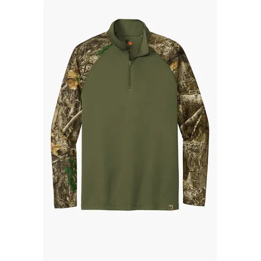 Russell Outdoors Realtree Colorblock Performance 1/4-Zip — view 4