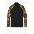 Russell Outdoors Realtree Colorblock Performance 1/4-Zip — view 2