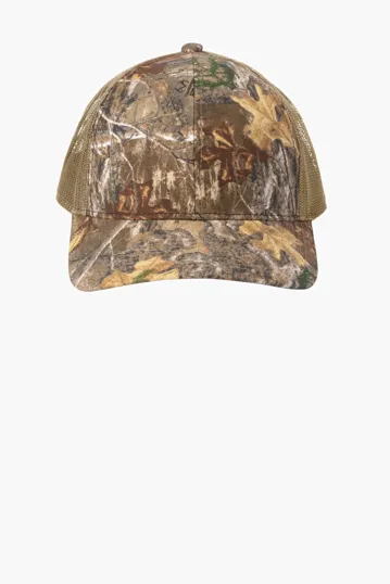 Russell Outdoors Camo Snapback Trucker Cap — view 4