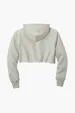 Champion Women's Reverse Weave Cropped Cut-Off Hooded Sweatshirt — view 8