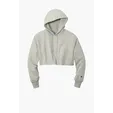 Champion Women's Reverse Weave Cropped Cut-Off Hooded Sweatshirt — view 4