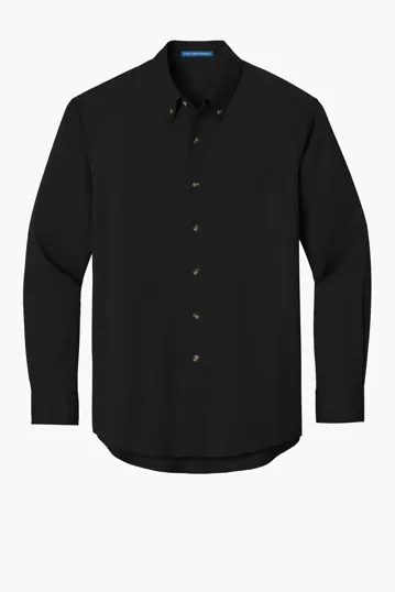 Port Authority Long Sleeve Twill Shirt — view 2