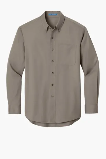 Port Authority Long Sleeve Twill Shirt — view 4
