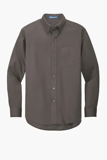 Port Authority Extended Size Long Sleeve Easy Care Shirt — view 3
